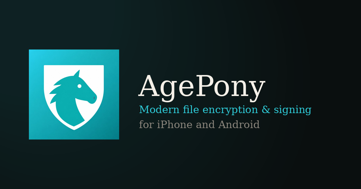 AgePony social card